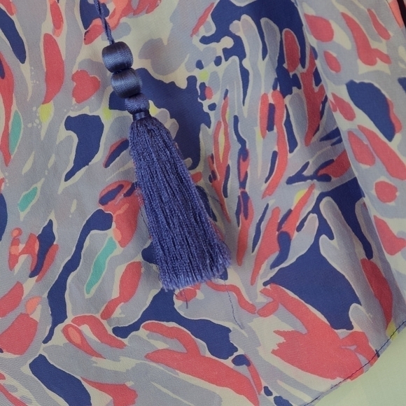 Lilly Pulitzer Iris Blue Shrimply Chic - Picture 8 of 9
